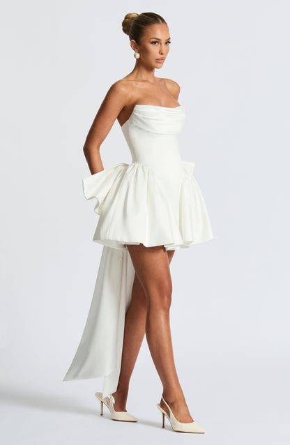 Ivory Trinity Mini Dress in XS - image 8