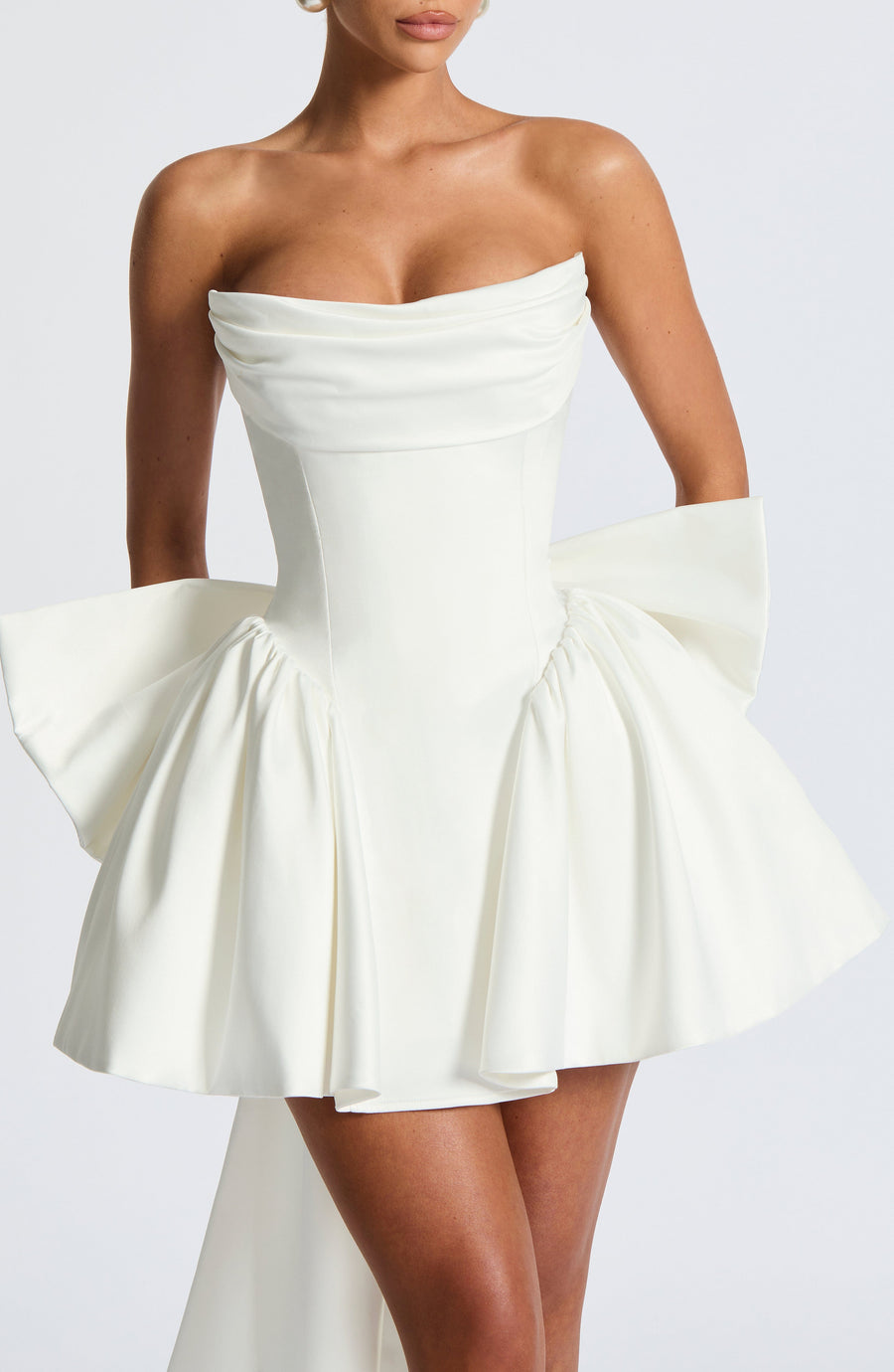 Sophia Ivory Mini Sundress - Cute Summer Dress