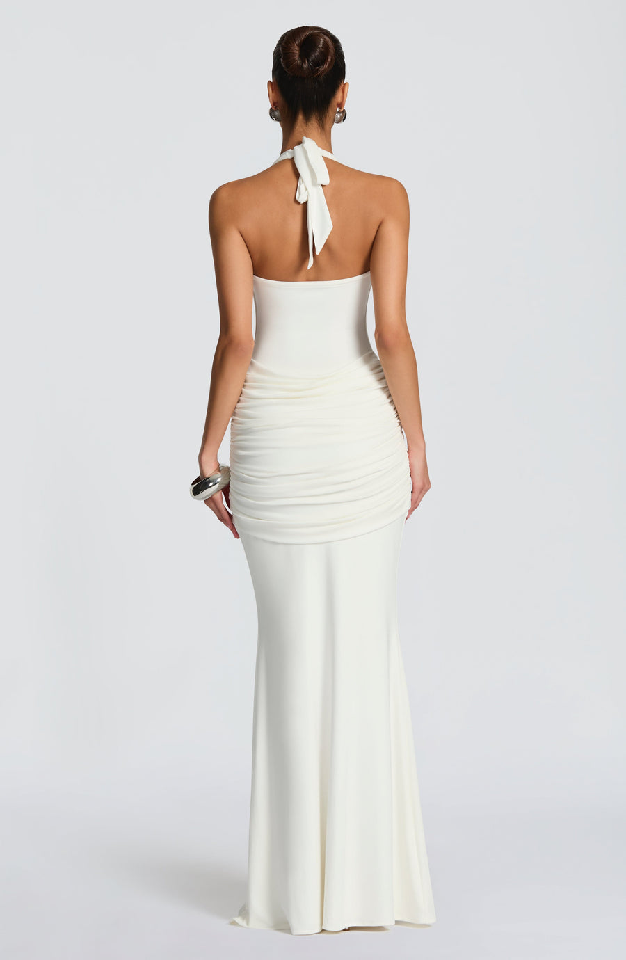 Sophia Ivory Maxi Summer Dress
