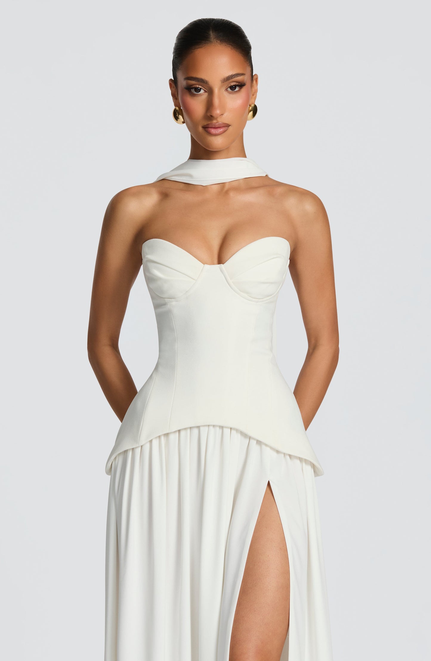 Sophia Ivory Maxi Summer Dress