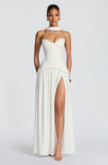 Sophia Ivory Maxi Summer Dress