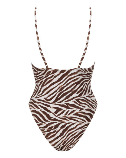 Sophia Tiger Print Summer Dress