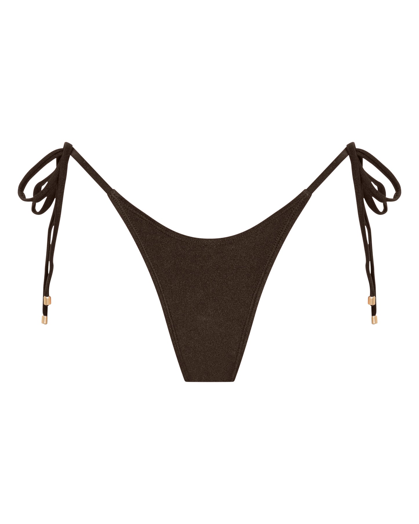 Sophia Chocolate Thong Bikini Bottoms