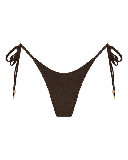 Sophia Chocolate Thong Bikini Bottoms