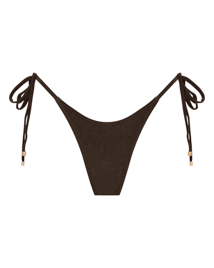 Sophia Chocolate Thong Bikini Bottoms