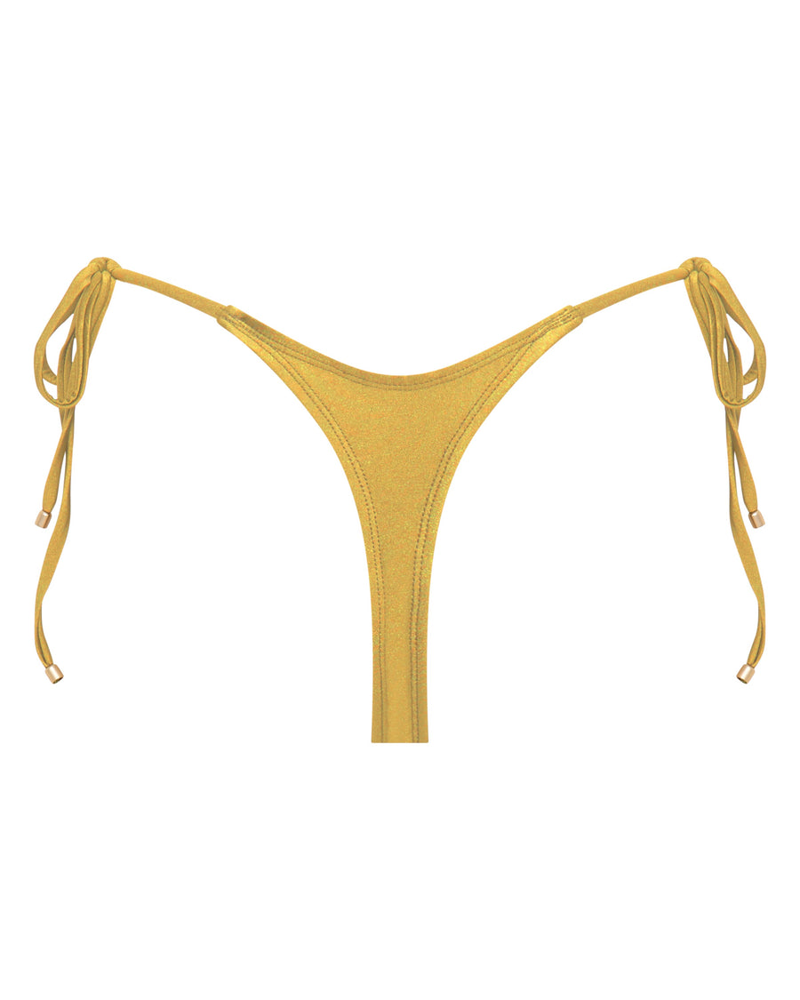 Chloe Dorada Thong Bikini Bottoms for Summer