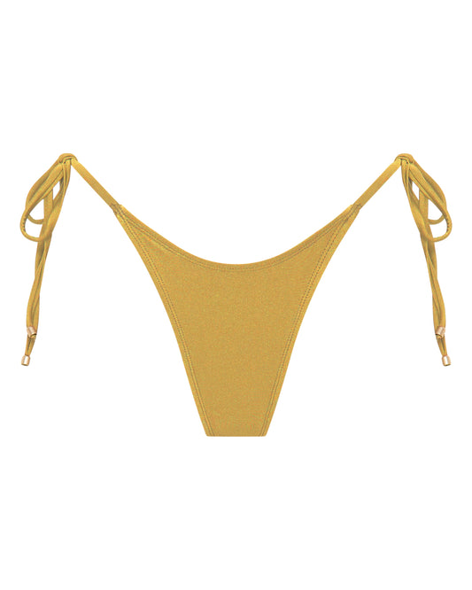 Chloe Dorada Thong Bikini Bottoms for Summer