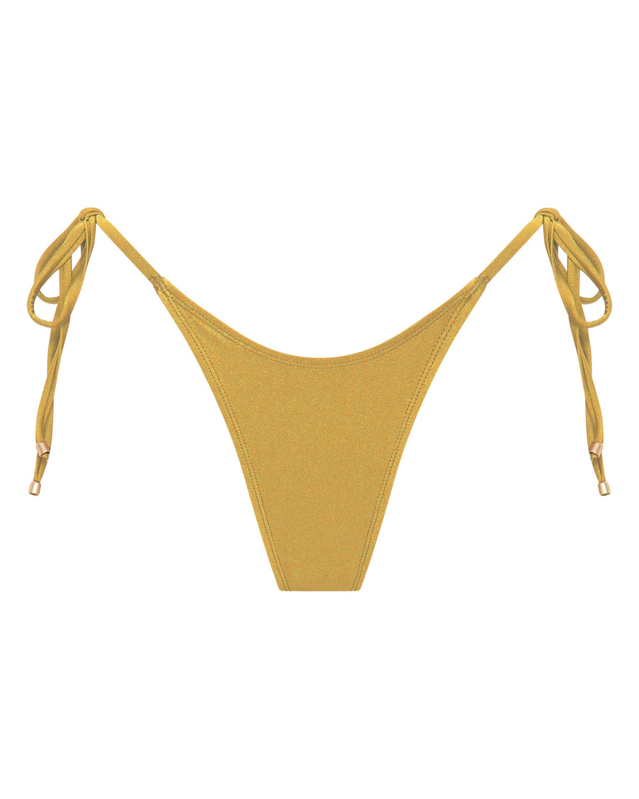 Chloe Dorada Thong Bikini Bottoms for Summer