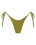 Sophia Olive Green Thong Bikini Bottoms