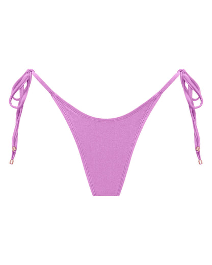 Lila Orchid Thong Bikini Bottoms