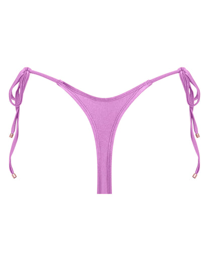 Lila Orchid Thong Bikini Bottoms