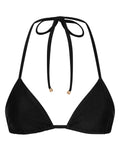 Sophia Black Triangle Bikini Top for Summer