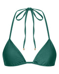Sophia Ivy Green Triangle Bikini Top