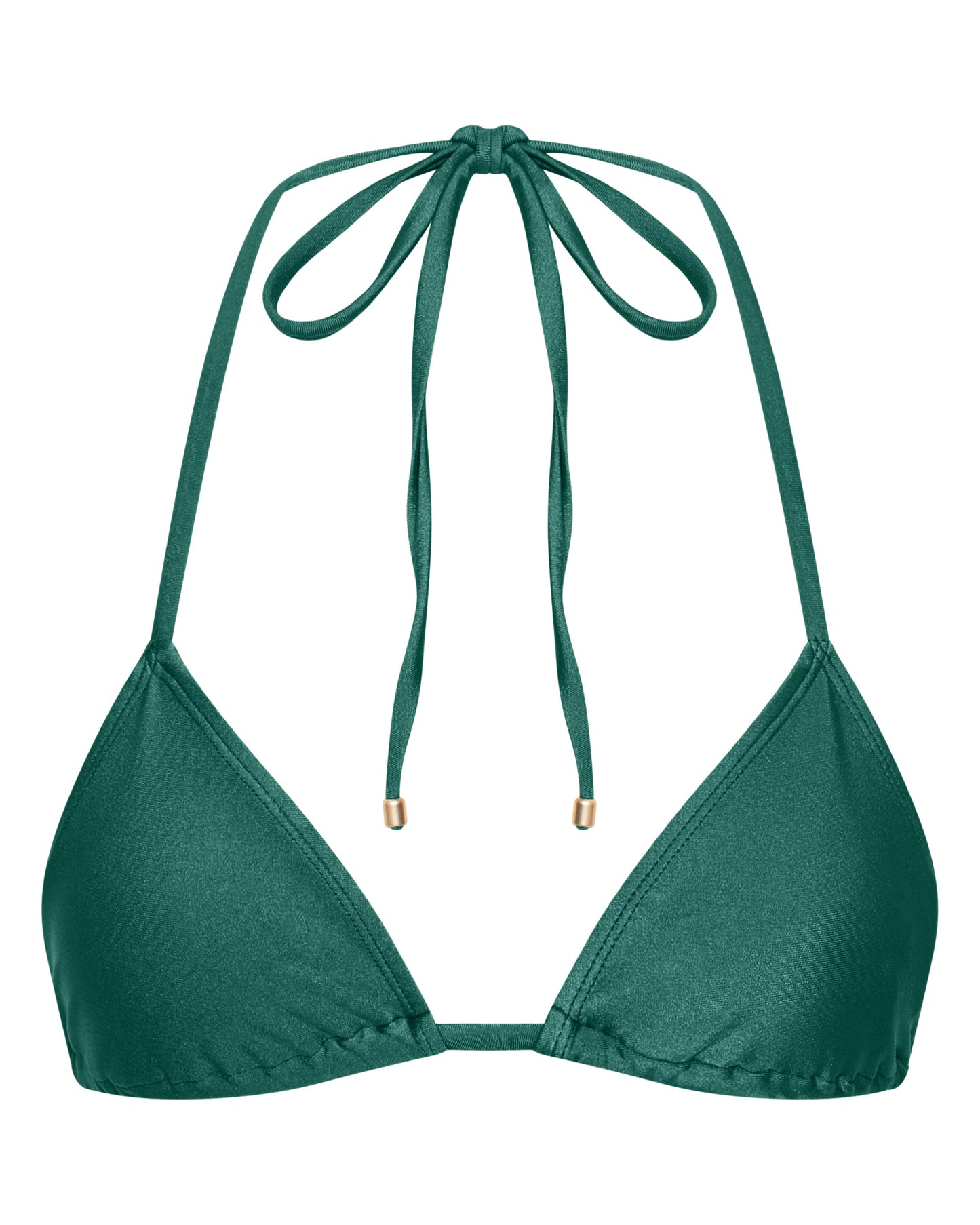 Sophia Ivy Green Triangle Bikini Top