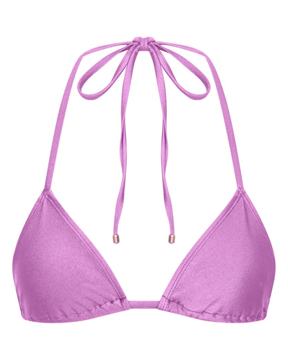 Sophia Orchid Triangle Bikini Top for Women
