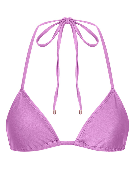 Sophia Orchid Triangle Bikini Top for Women