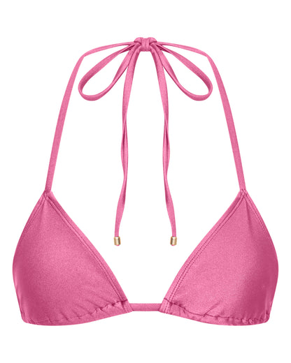 Sophia Peony Triangle Bikini Top