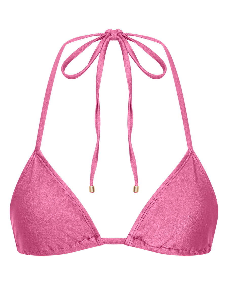 Sophia Peony Triangle Bikini Top