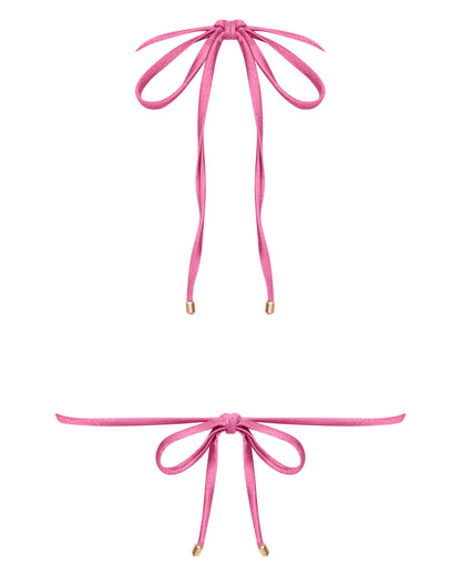 Sophia Peony Triangle Bikini Top