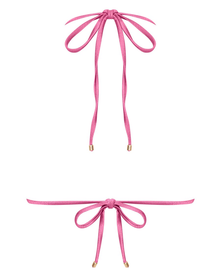 Sophia Peony Triangle Bikini Top