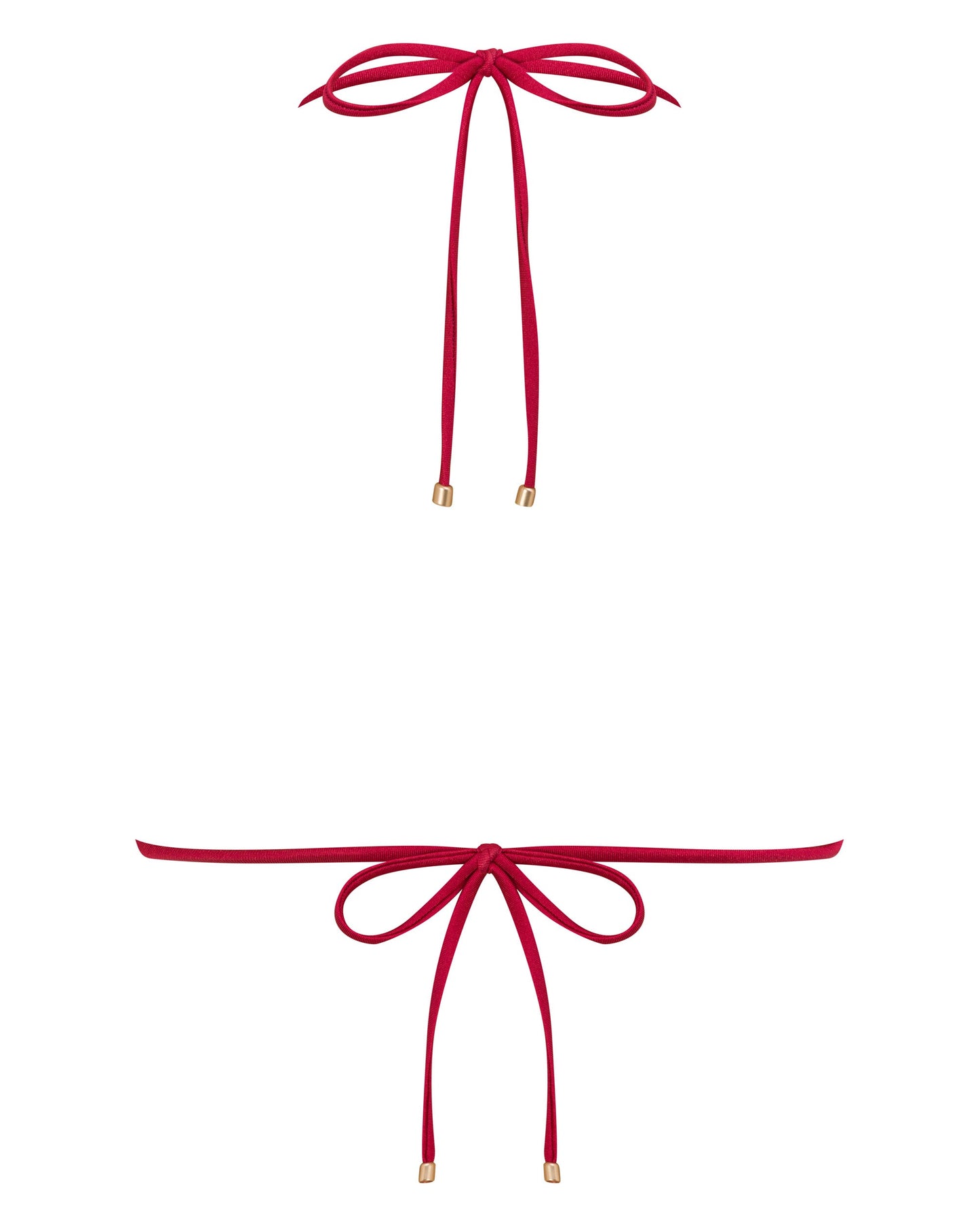 Chloe Syrah Triangle Bikini Top