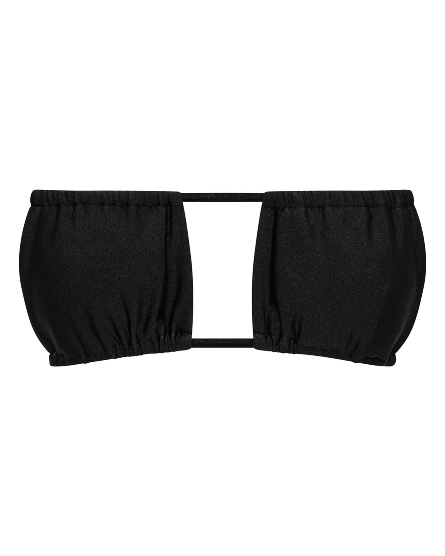 Sophia Black String Bikini Top for Summer