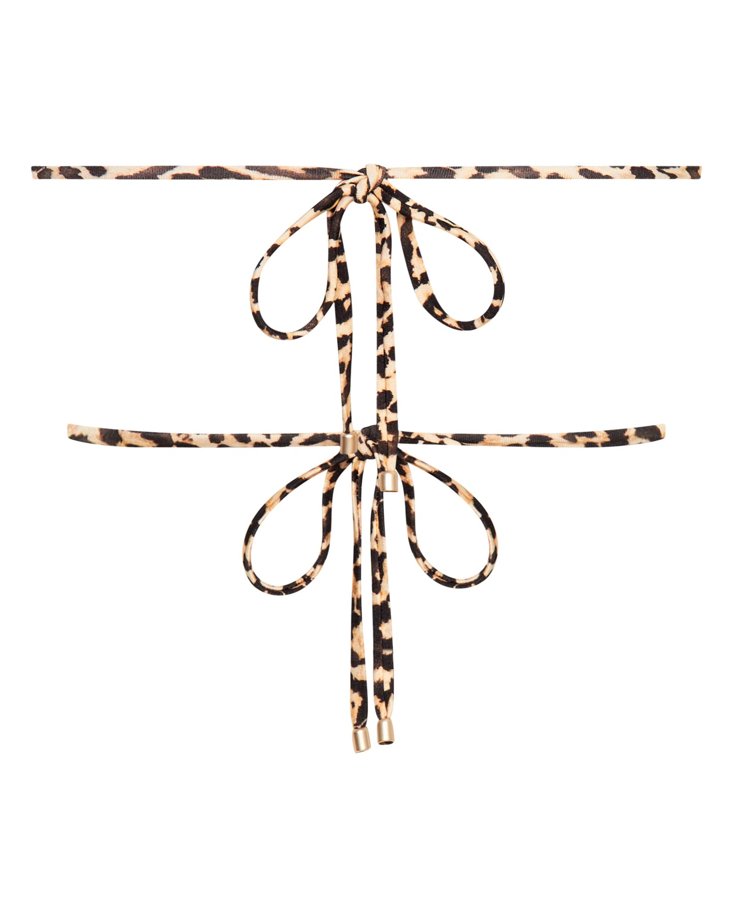 Chloe Leopard Print Bikini Top for Beach Days