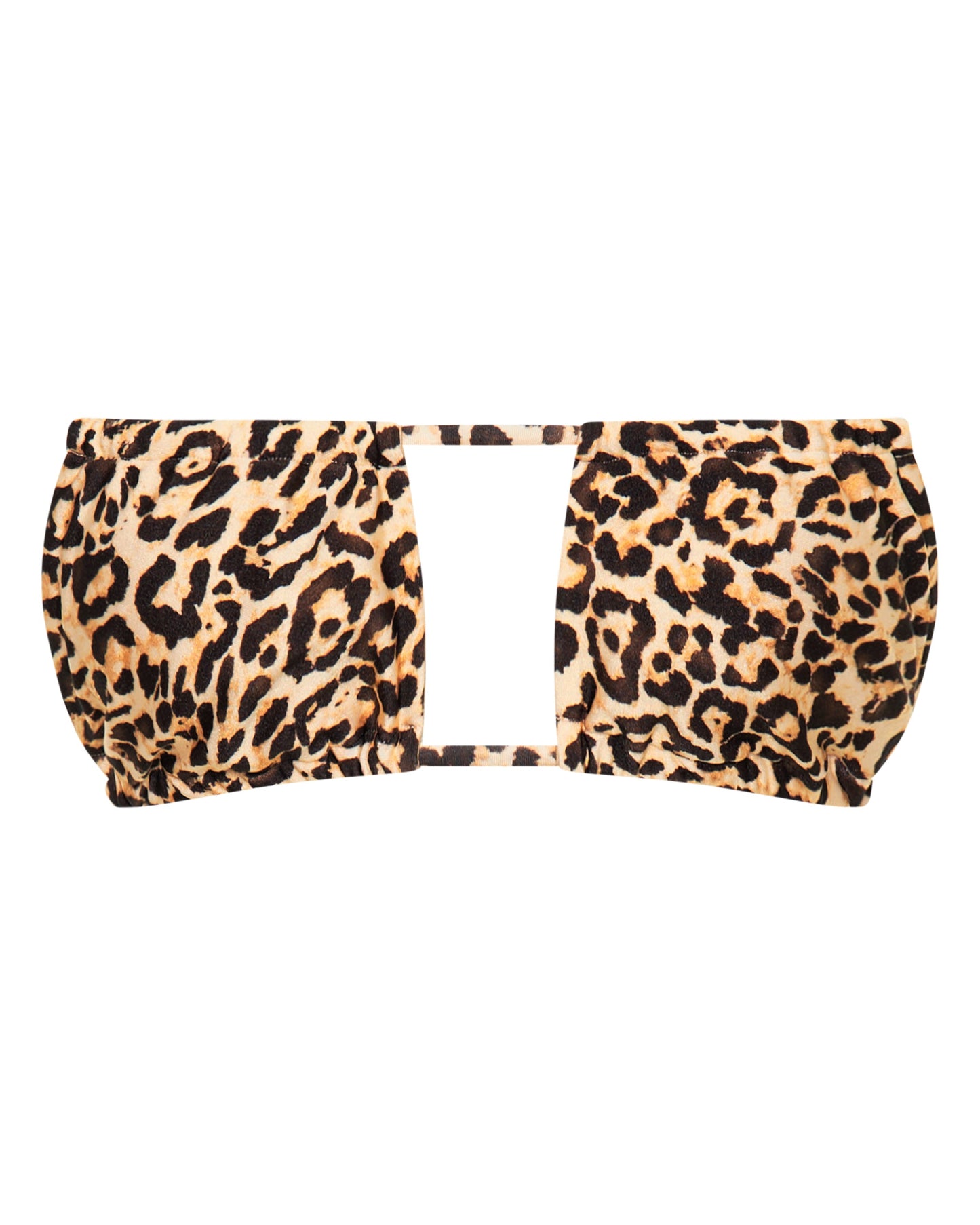 Chloe Leopard Print Bikini Top for Beach Days