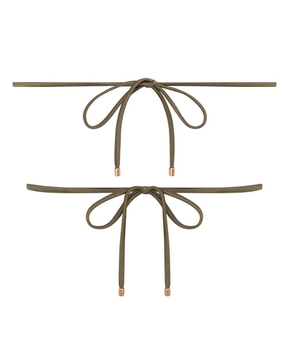 Sophia's Mangrove String Bikini Top for Summer