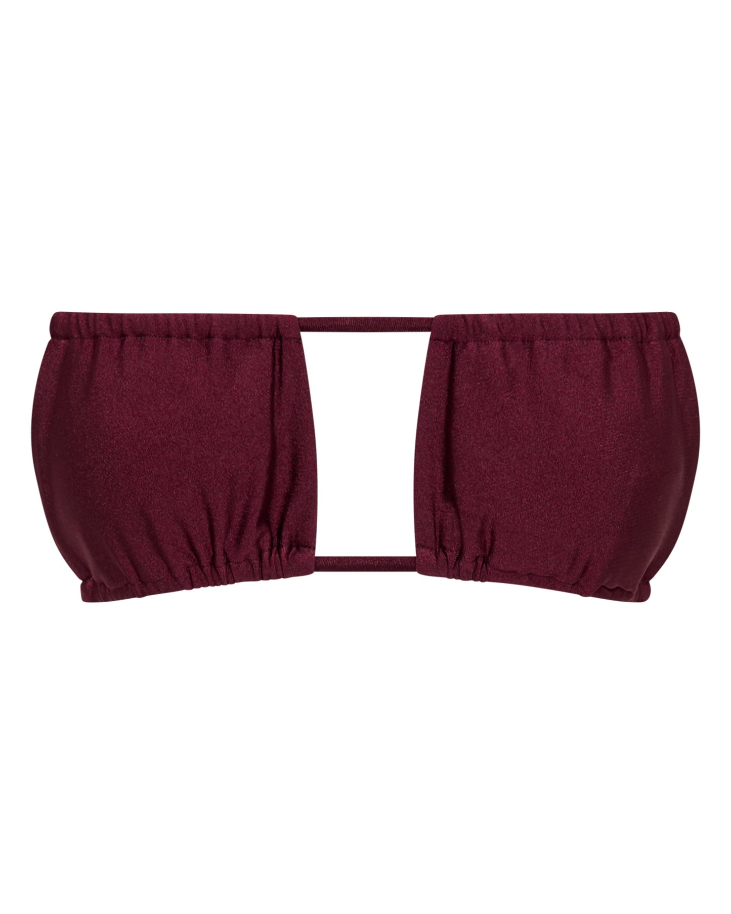 Chloe Merlot String Bikini Top for Summer Beach Days