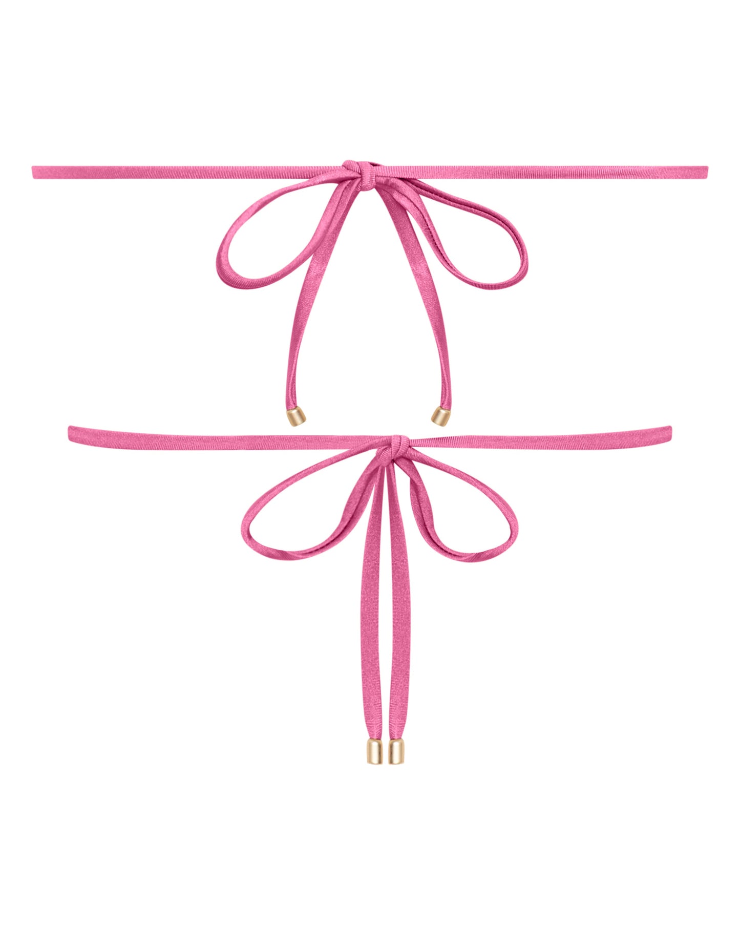 Chloe Peony String Bikini Top for Summer Beach Days