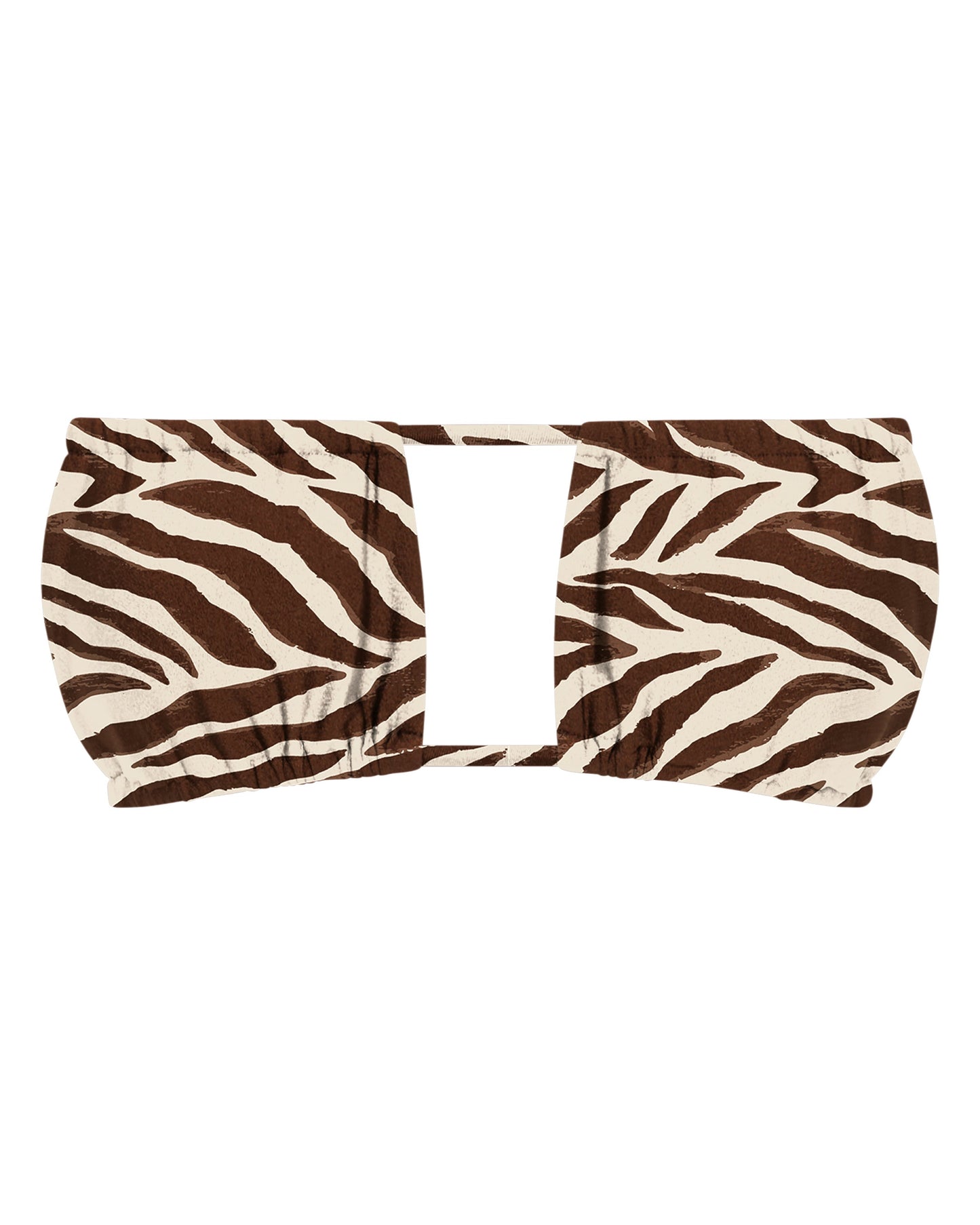 Emily Tiger Print String Bikini Top