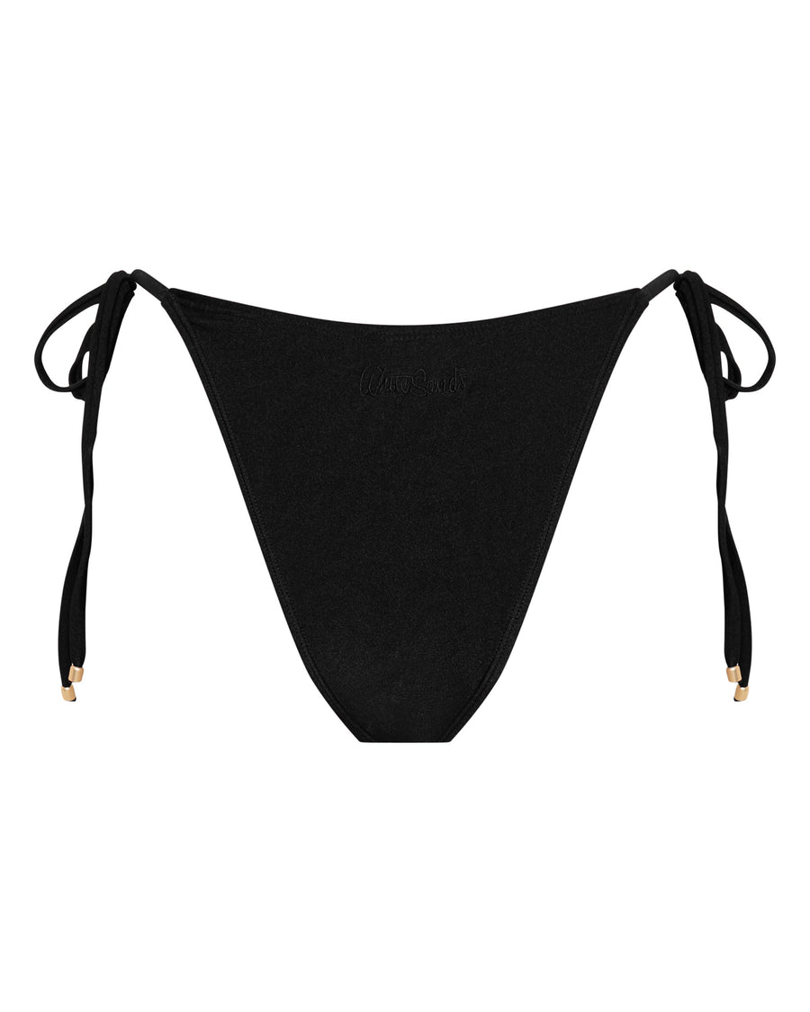 Chloe Black String Bikini Bottoms for Summer