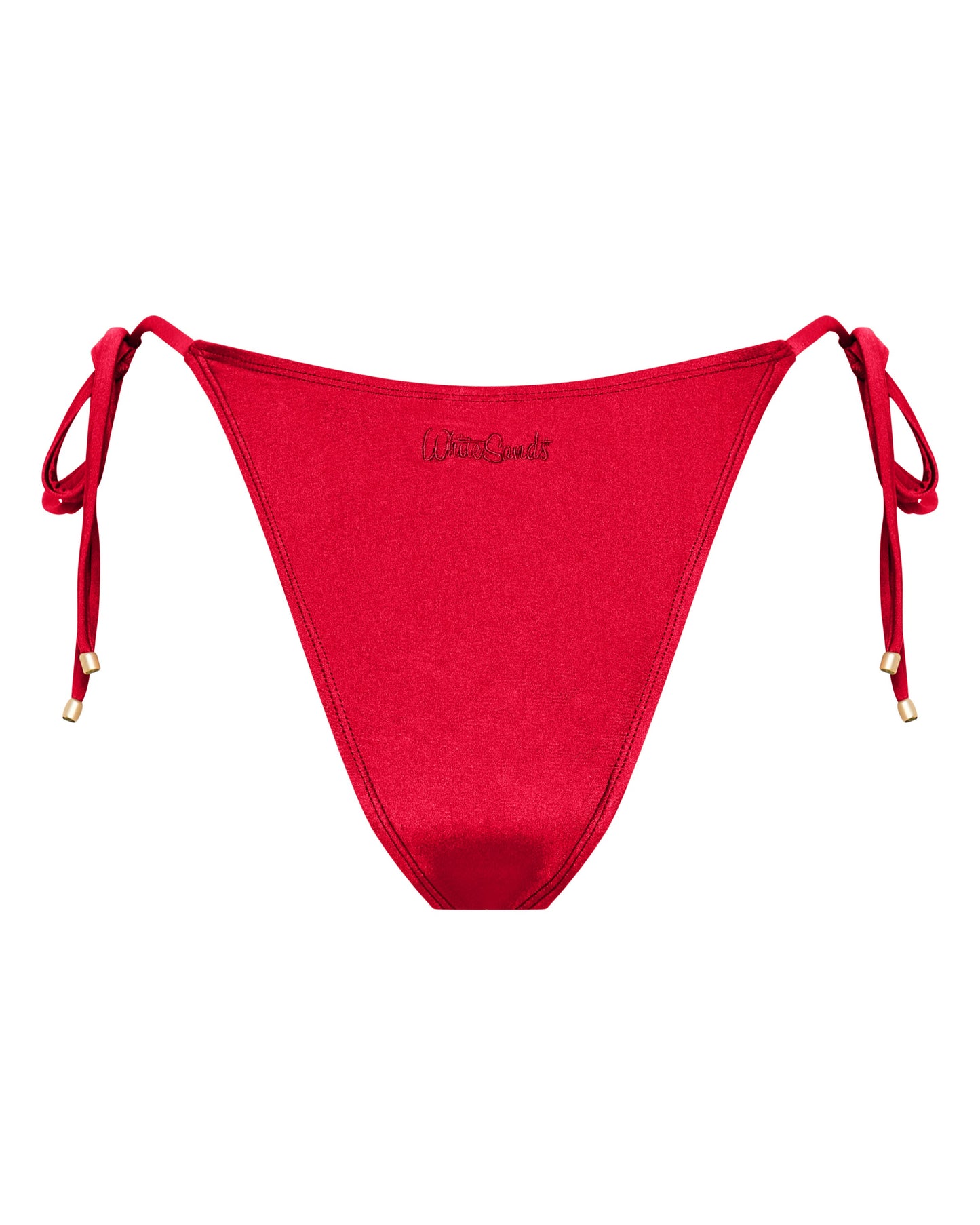 Sophia Cherry Red String Bikini Bottoms