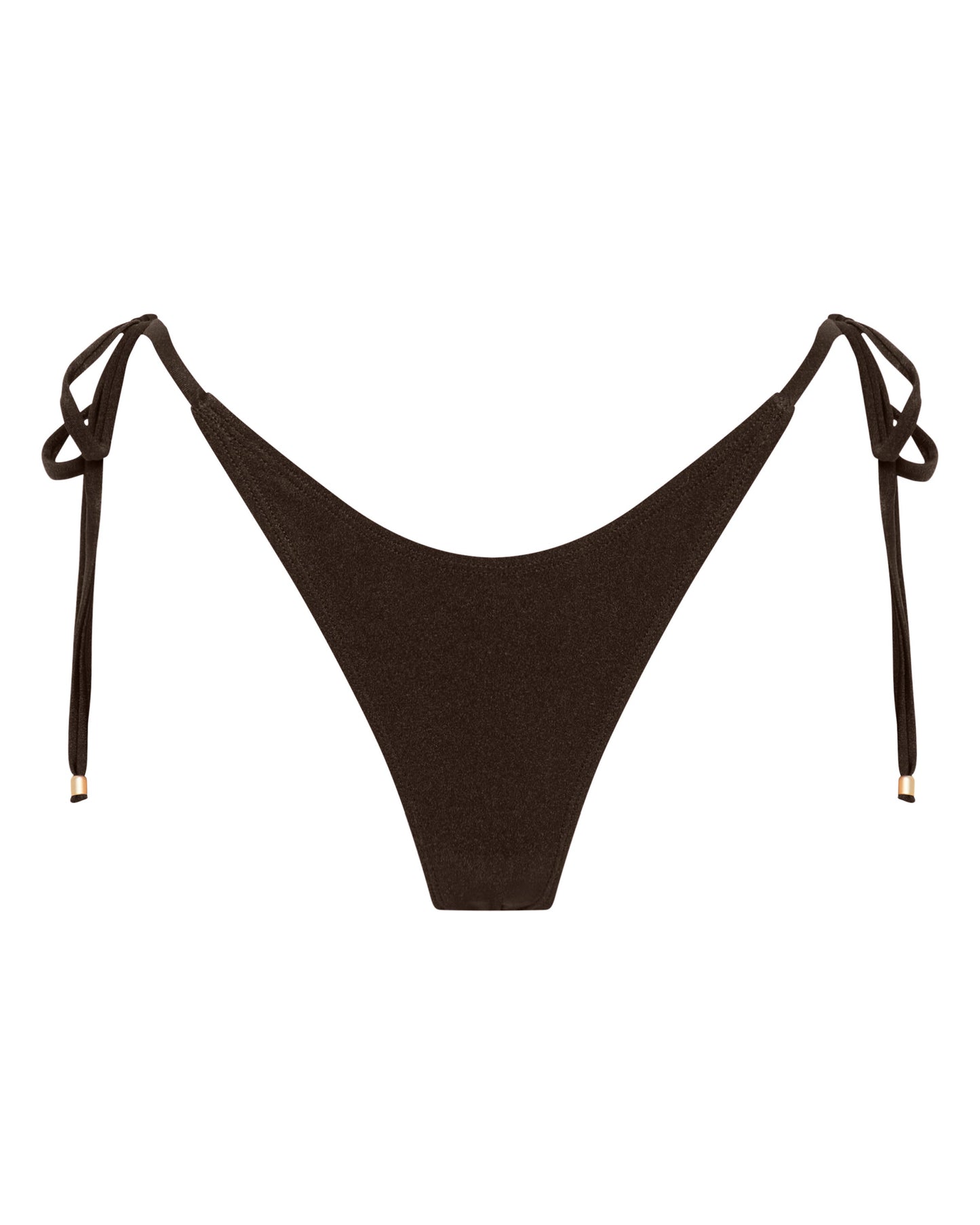Chloe Chocolate String Bikini Bottoms