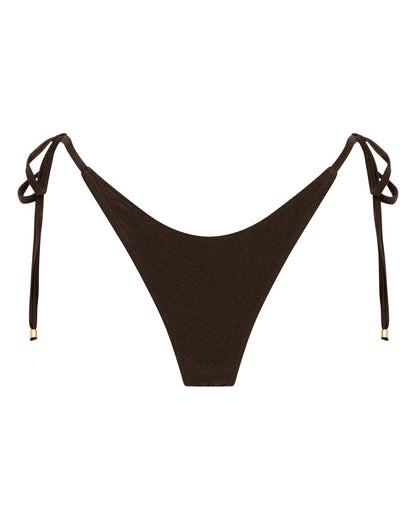 Chloe Chocolate String Bikini Bottoms