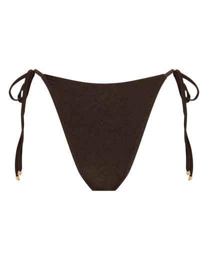 Chloe Chocolate String Bikini Bottoms