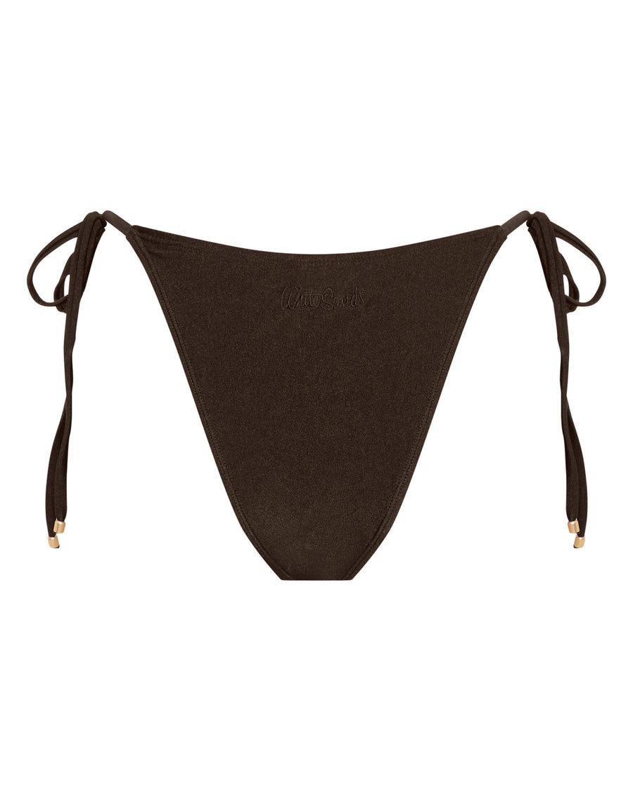 Chloe Chocolate String Bikini Bottoms