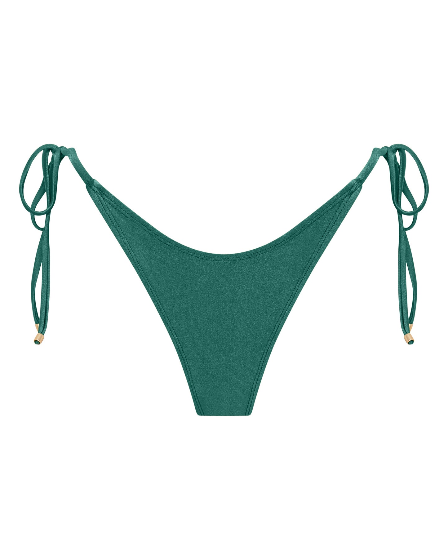 Sophia Ivy Green String Bikini Bottoms