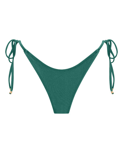 Sophia Ivy Green String Bikini Bottoms