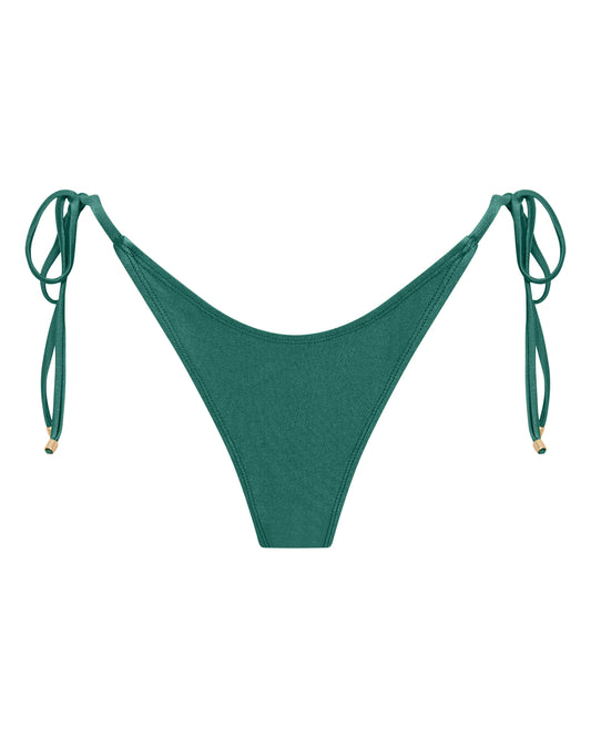 Sophia Ivy Green String Bikini Bottoms