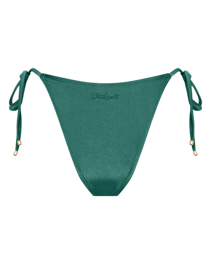 Sophia Ivy Green String Bikini Bottoms