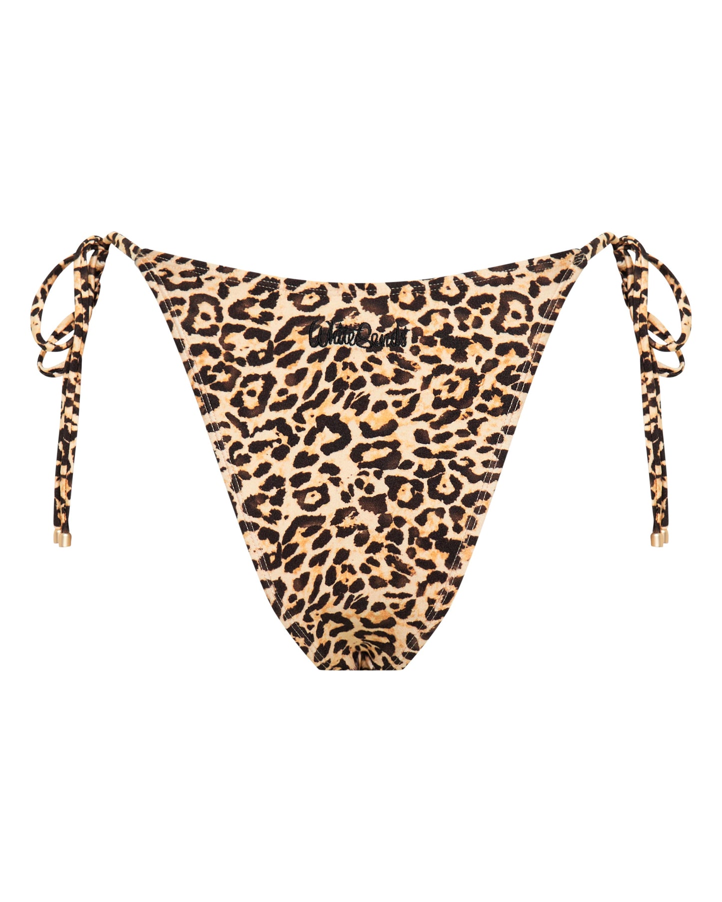 Chloe Leopard Print String Bikini Bottoms