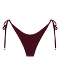 Samantha Merlot String Bikini Bottoms