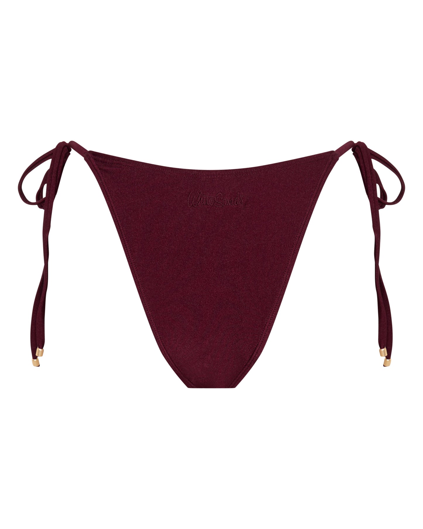 Samantha Merlot String Bikini Bottoms