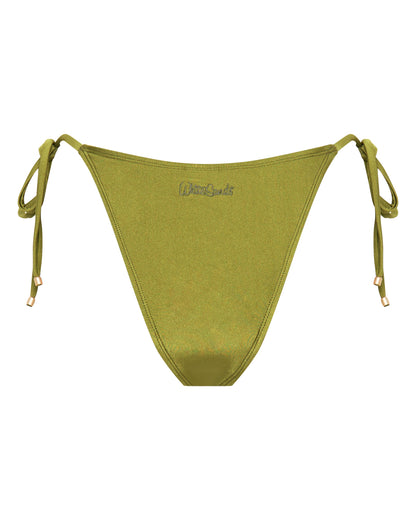 Chloe Olive Green String Bikini Bottoms