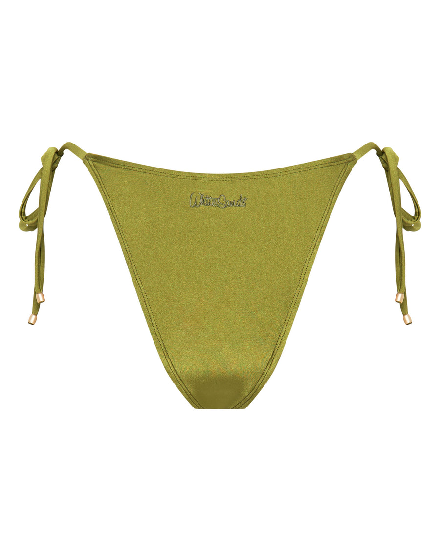 Chloe Olive Green String Bikini Bottoms