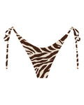 Samantha Tiger Print String Bikini Bottoms