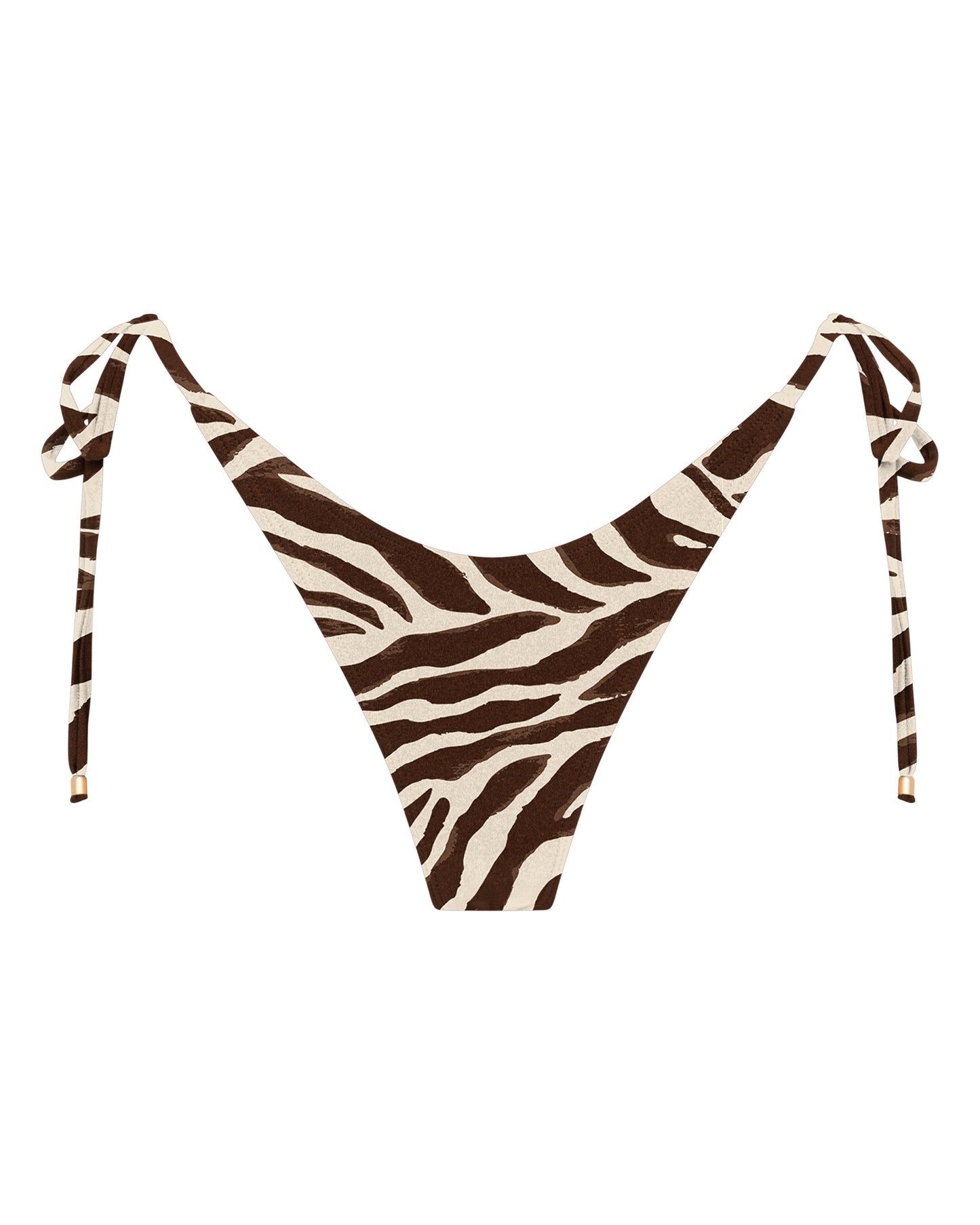 Samantha Tiger Print String Bikini Bottoms