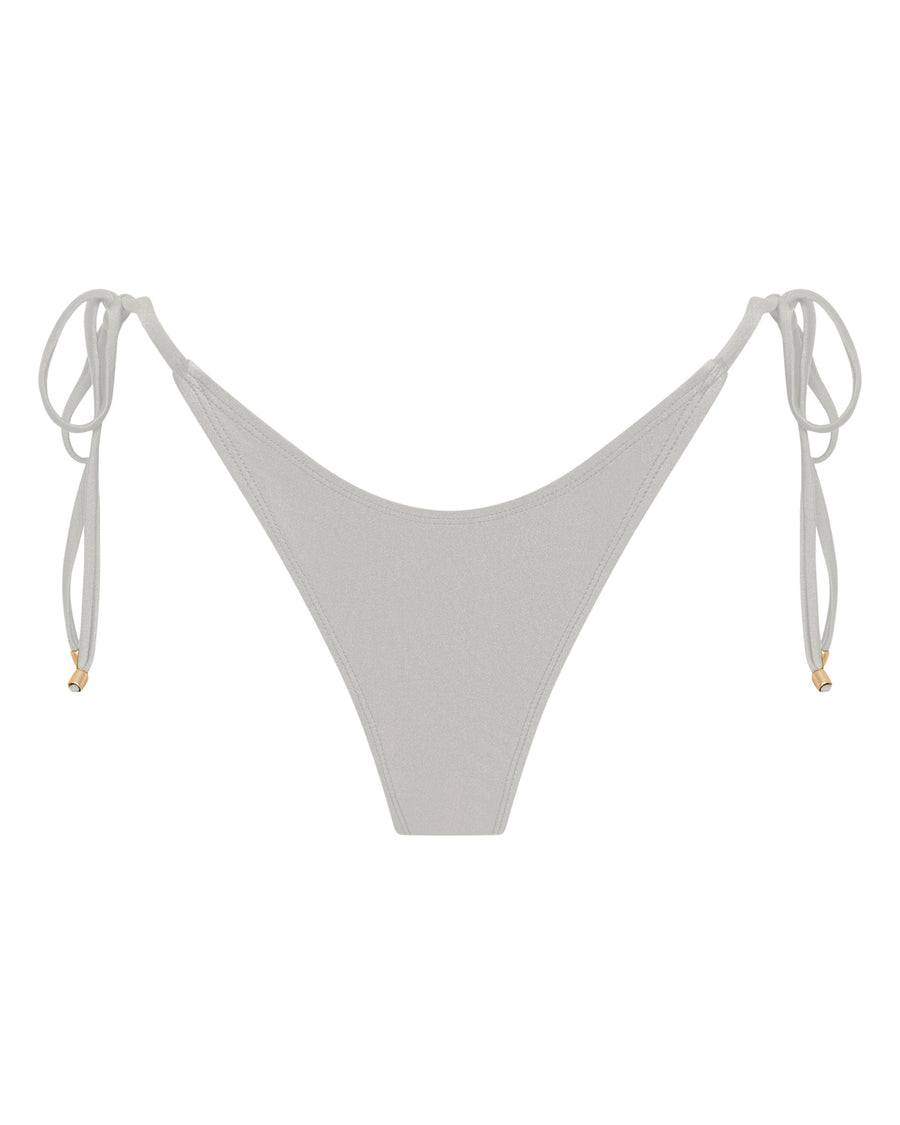 Chloe White String Bikini Bottoms for Summer